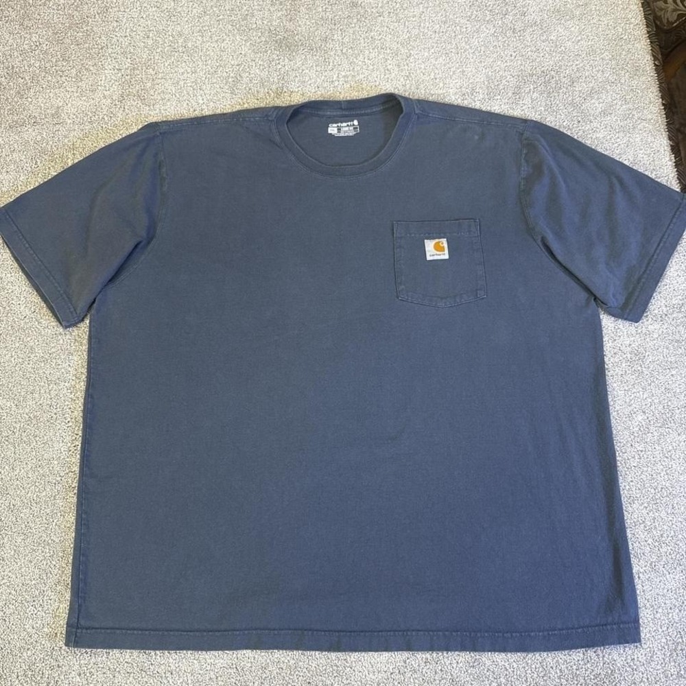 Carhartt Pocket T-Shirt Men's 2XL Loose Fit Workwear Tee